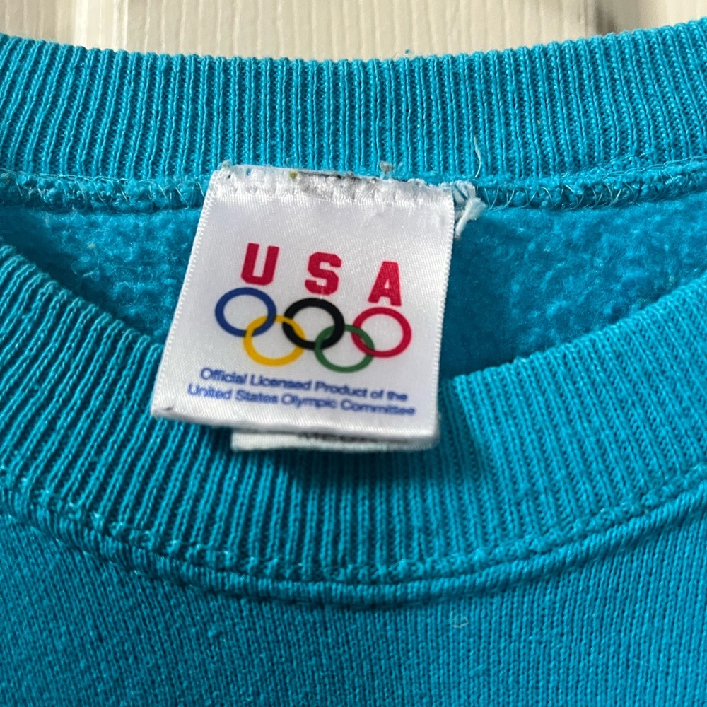 USA Olympics Teal Sweatshirt - Picture 5 of 8